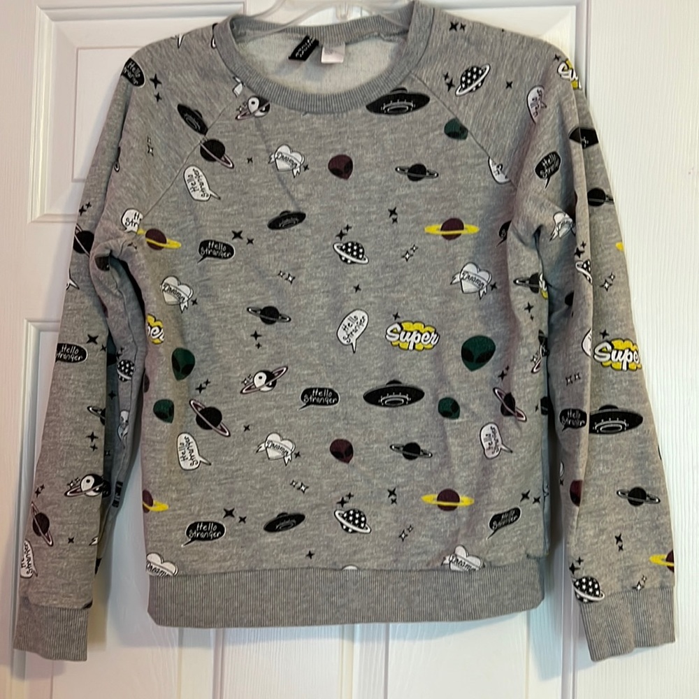Space sweater grey